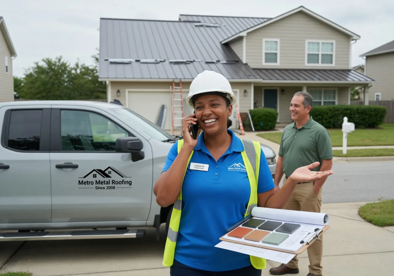 Storm Damage Metal Roof Repair in Seven Mile, OH